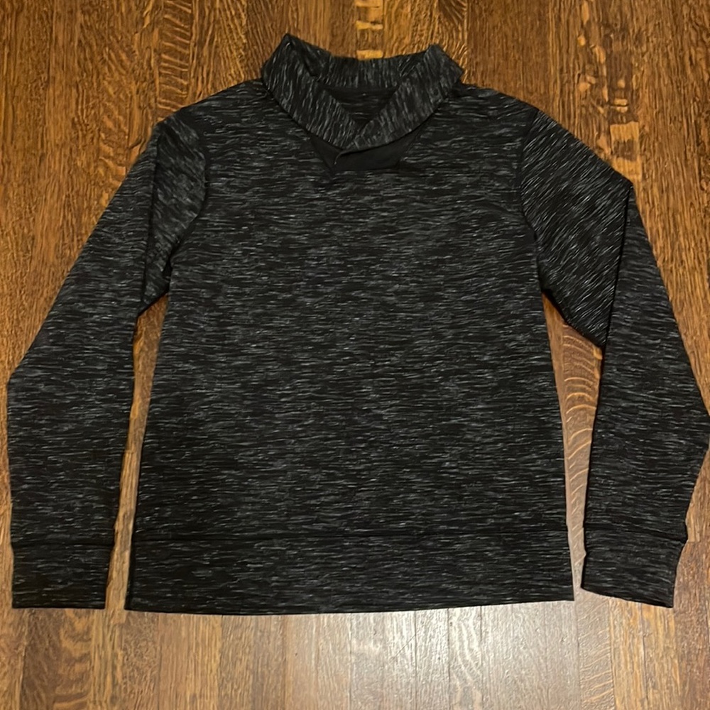 Lululemon shirt with shawl collar size large